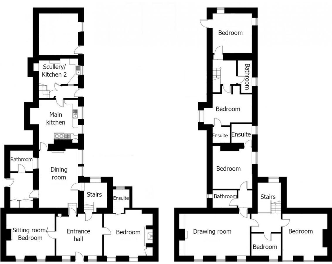 Topside House - Beautiful 7 Bedroom House With Hottub Wifi And Parking Near Bath Wells Frome Oakhill Екстер'єр фото